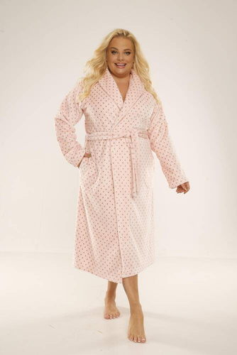 548 Albornoz largo de mujer Melanie Forex - Salmón