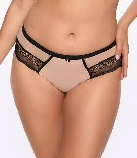 GFP 1286 Nathalie Gaia bragas de mujer - negro y beige