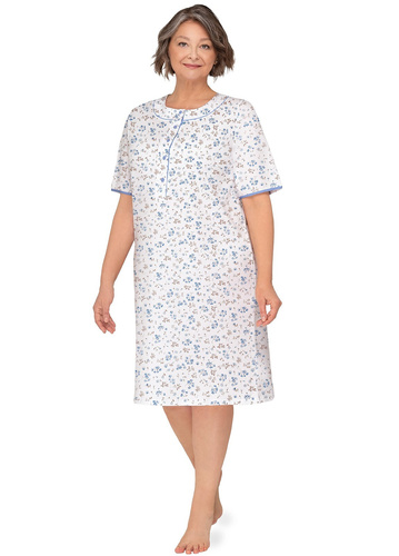 Camisón Martel Basia I 263 algodón suave cómodo con botones