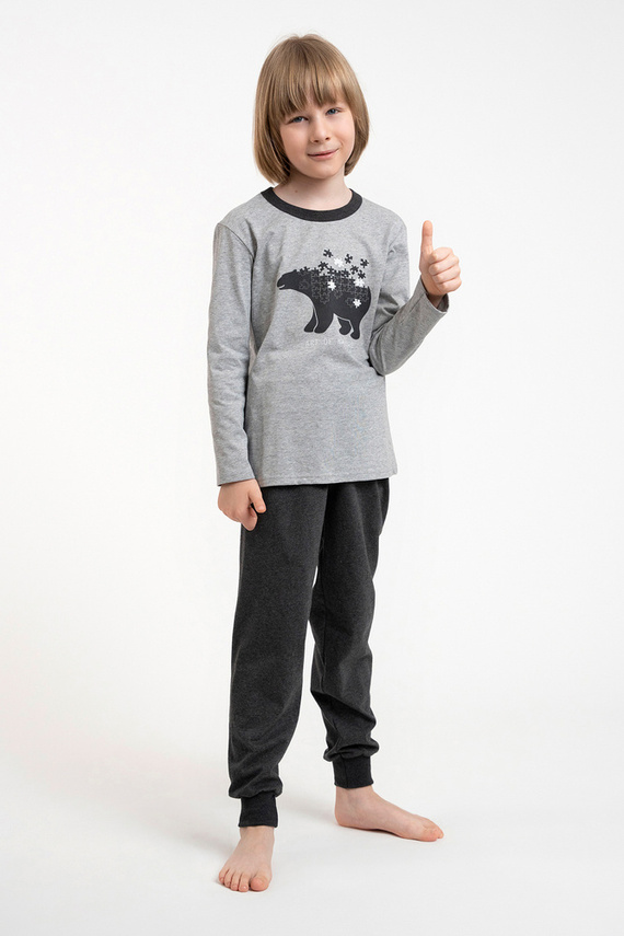 Morten Pijama de niño Moda italiana melange/c.melange