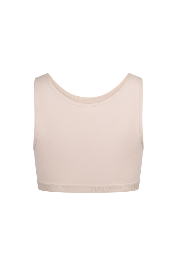 Sujetador Nikola Niña, tirante ancho Moda Italiana - azul empolvado