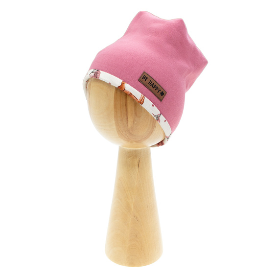 216268 Lala Cap Nicol - gorra de algodón rosa para niñas, talla 56-122