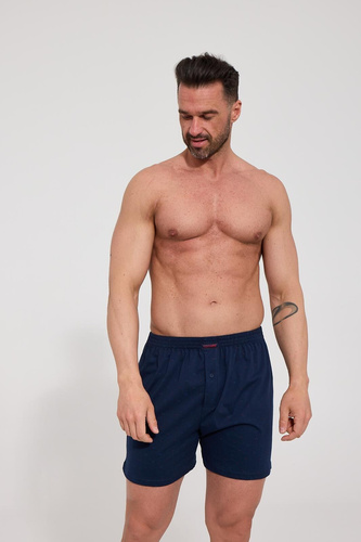 Bóxer para hombre Cornette Comfort 002/358, 008/358 azul marino – sueltos, de algodón