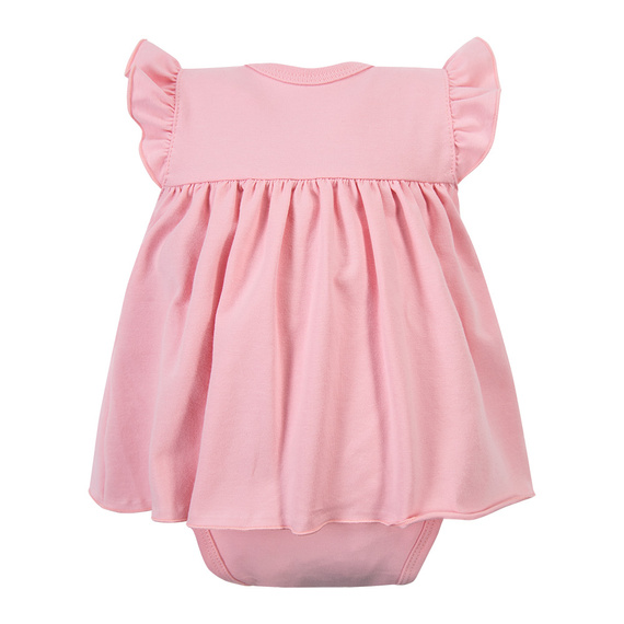 Body túnica niña Eevi Cherry rosa cerezas algodón