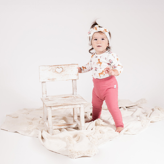 216281 Lala Nicol leggings de chándal rosa para niñas 86-146