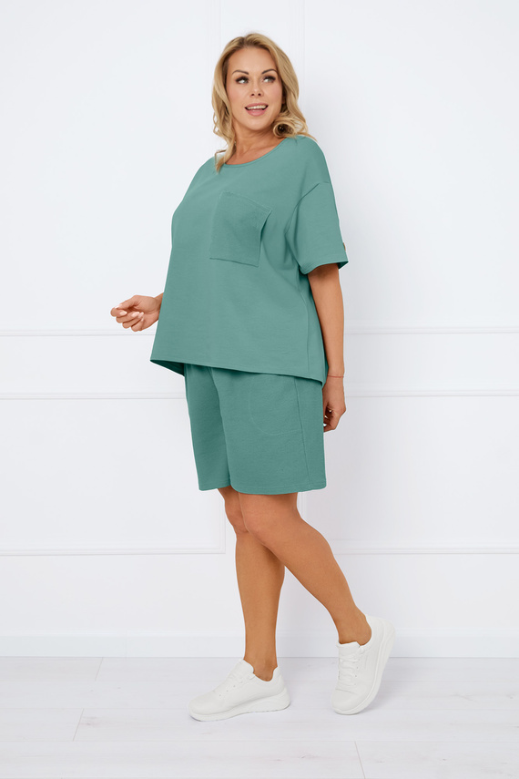 Conjunto Bono Ladies Moda Italiana - salvia