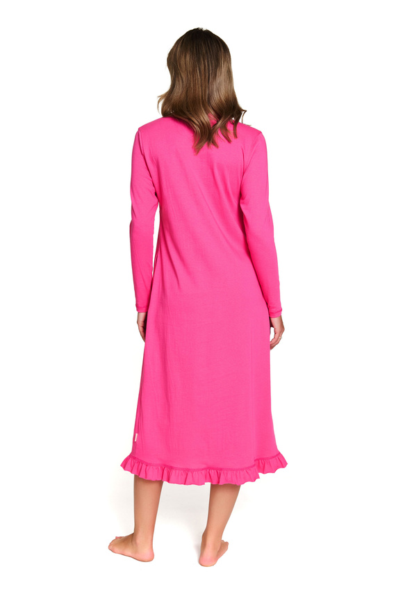 7318 Doctor Nap - Camisón de embarazo y lactancia en algodón | Fabricación polaca - peonía