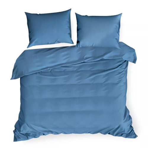 Ropa de cama MI de microfibra Eurofirany suave con cremallera 100% poliéster azul