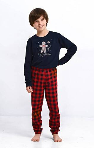 Matt Kids Sensis pijama de niño - azul marino