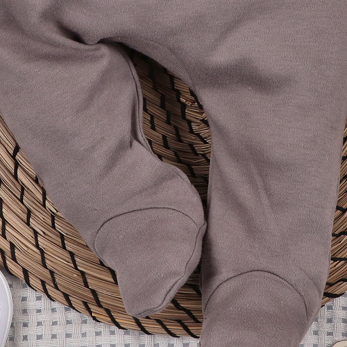 ABN-5542 Semi-cama para bebé de algodón orgánico Nini Happy Animals - comodidad, seguridad, respetuosa con el medio ambiente