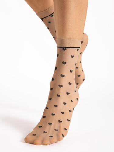 Calcetines mujer Fiore G 1197 Elia 20 den finos con diseño