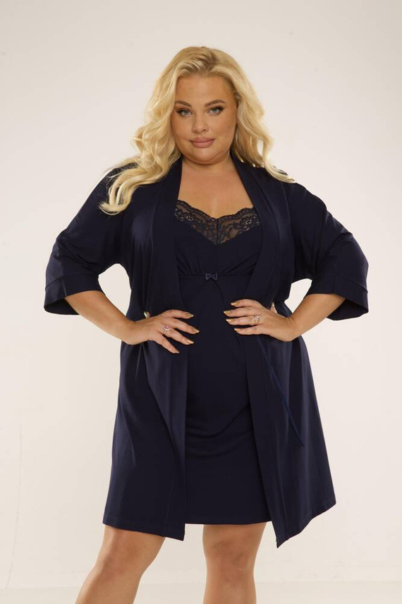 995 Camisón Chantal - azul marino