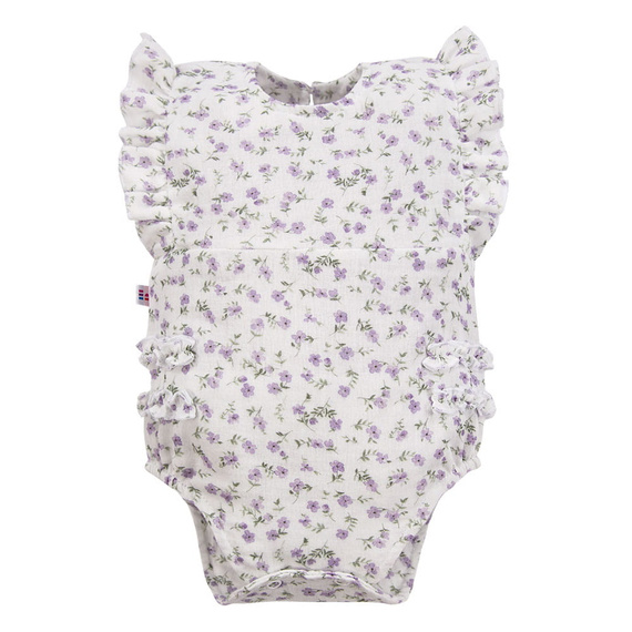 Meadow Body bebé muselina sin tirantes crudo floral Eevi | Ligero y vaporoso para el verano