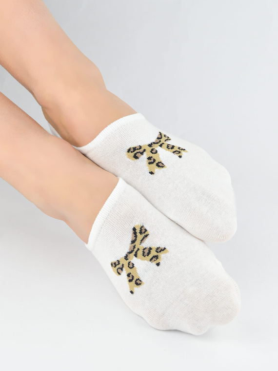 Calcetines tipo bailarina Noviti ST100 – algodón invisibles con silicona