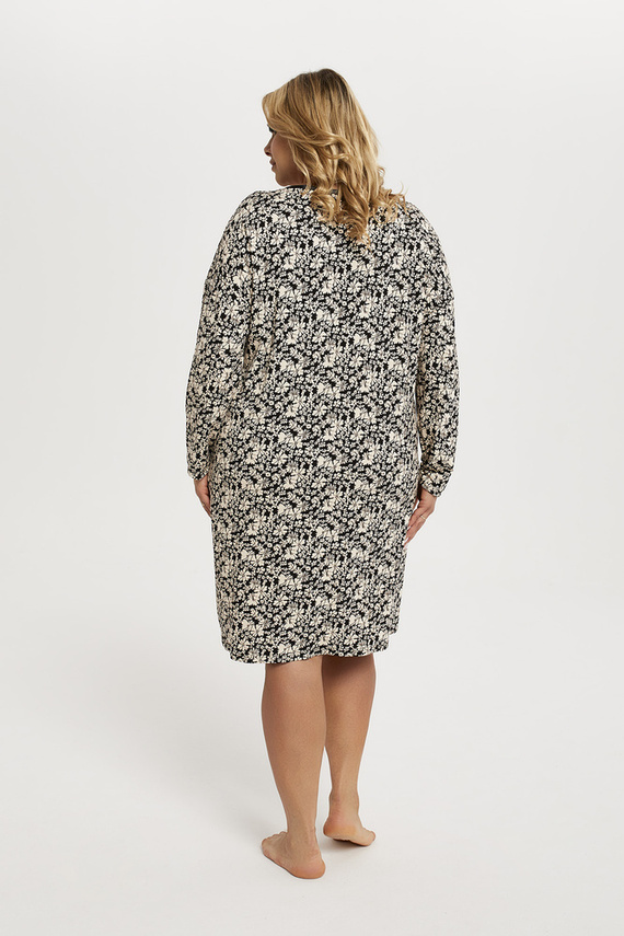 Camisón de manga larga Guyana Mujer Moda Italiana - estampado