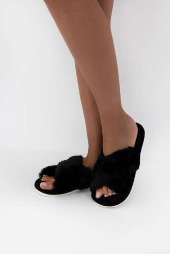 Alora Pantuflas de mujer Sensis - negro