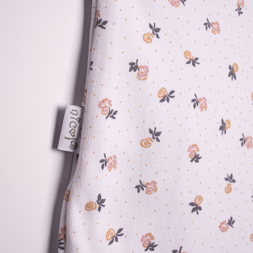 Saco de dormir bebé Nicol 220043 algodón 100% flores 0–9 meses