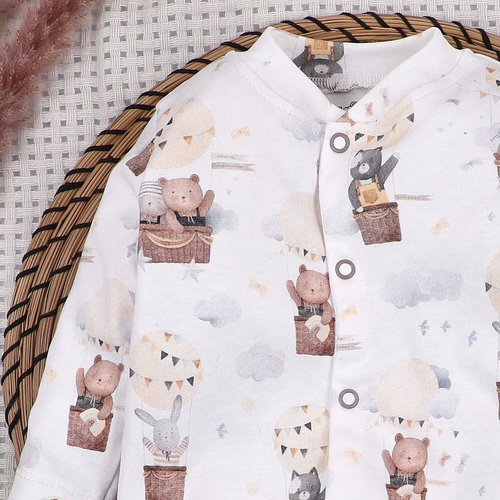 Pelele Nini 100% Balloon Friends algodón orgánico para recién nacido