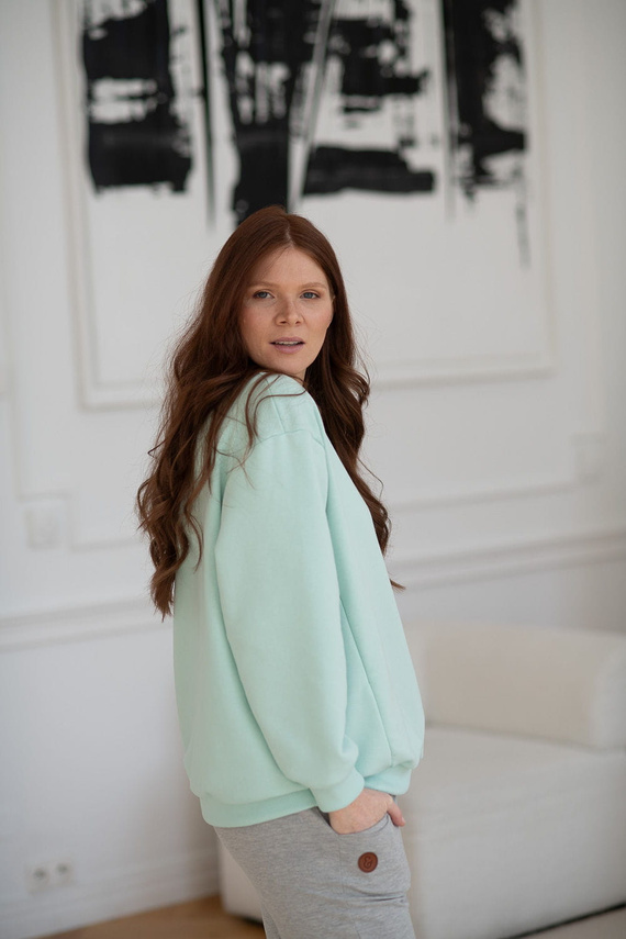 Milk It Easy! bluza do karmienia Milk&Love mięta