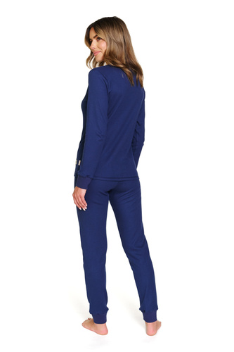 7349 Doctor Nap pijama de las mujeres en algodón - comodidad y clásico - cosmos