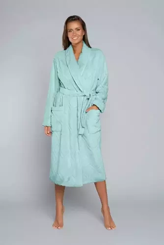 Morena Bata polar de mujer Moda Italiana - menta