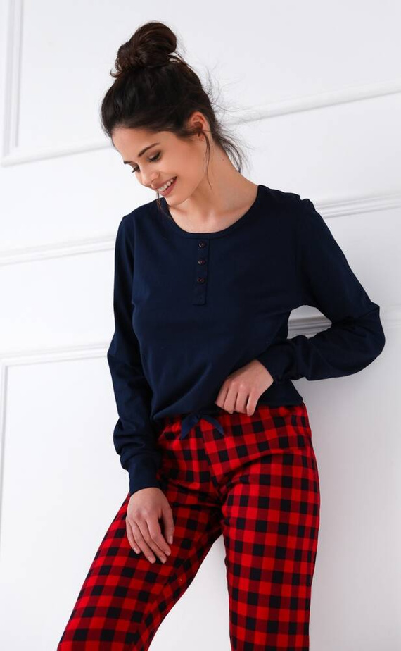 Bonnie Sensis pijama de mujer - azul marino