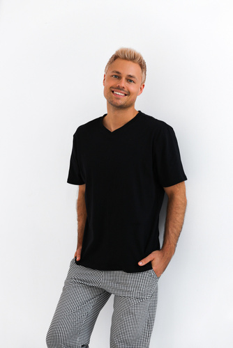 Pedro Pijama de hombre Sensis - negro