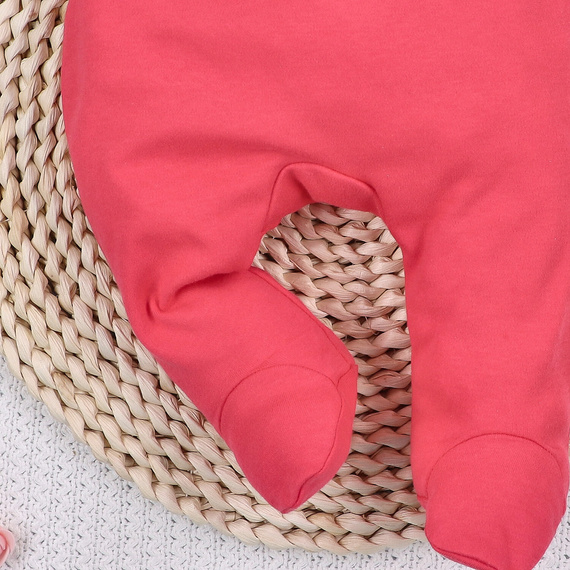 ABN-5542 Semi-cama para bebé de algodón orgánico Nini Happy Animals - comodidad, seguridad, respetuosa con el medio ambiente