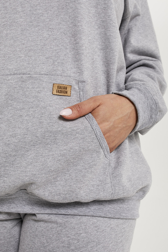 Conjunto largo Fox para mujer. manga, longitud. pantalones Moda Italiana - melange