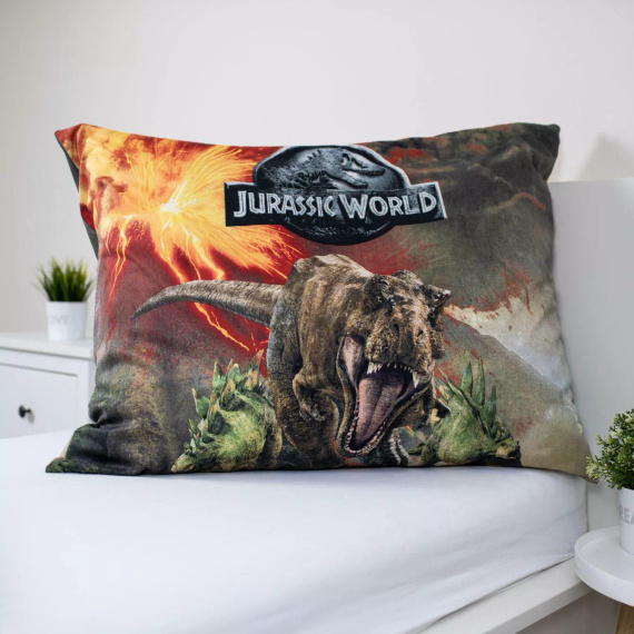 Ropa de cama 140x200 Dinosaurios Parque Jurásico Volcán 70x90 Jerry Fabrics