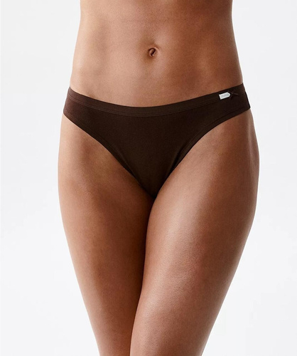 String mujer Atlantic 3CLP-017 algodón pack 3 tiro bajo cómodos