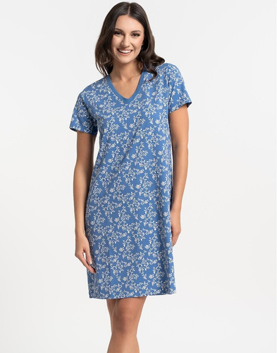 Camisón mujer Moraj PDK2700-009 algodón cuello V cómodo verano