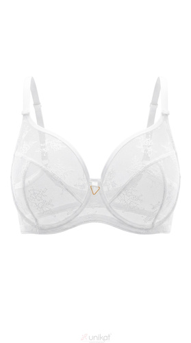 Unikat Solen sujetador soft blanco encaje cómodo ligero diario