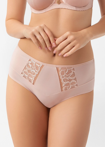 K 935 Isla Gorsenia braga - beige, encaje, elegante y cómoda