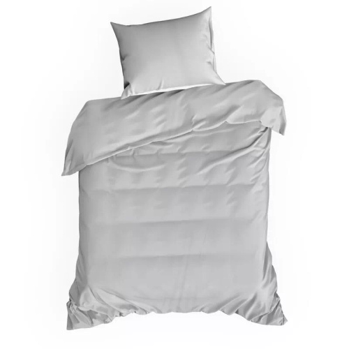 Ropa de cama MI de microfibra Eurofirany suave con cremallera 100% poliéster plateado