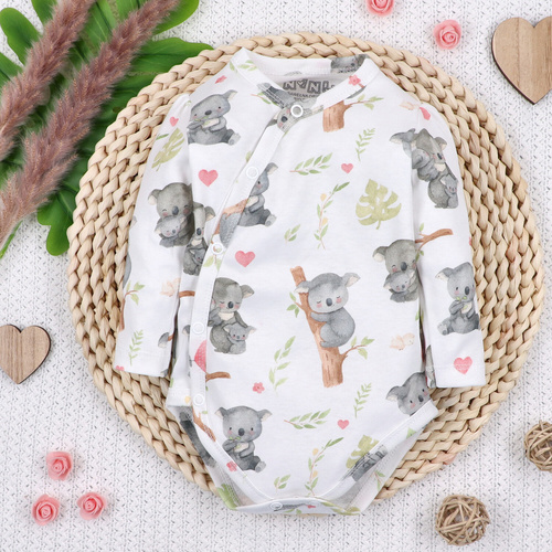 Body Nini Koala 100% algodón orgánico, fabricado en Polonia