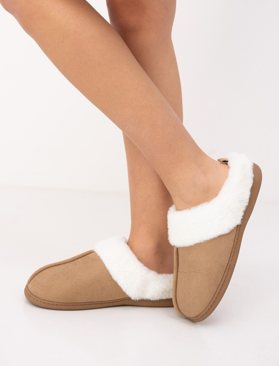 Sensis Sanna zapatillas de casa para mujer de ante con pelo y suela de goma