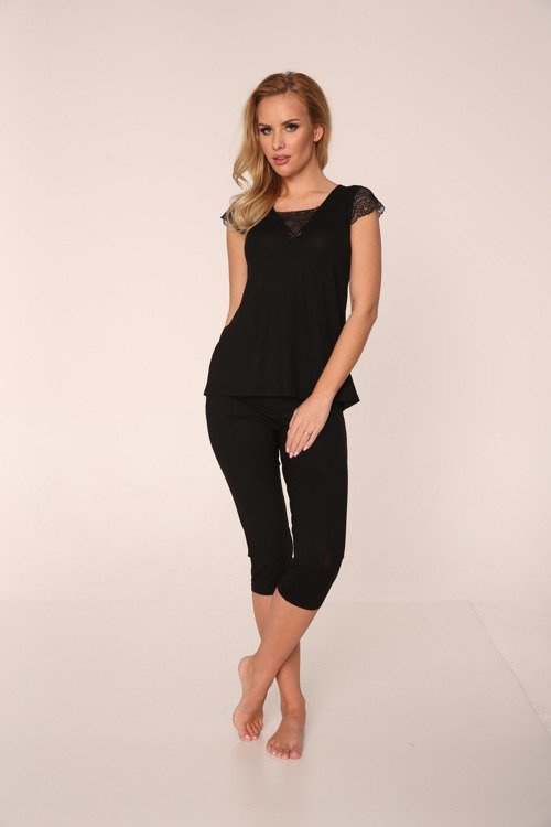 341 Fanny Pijama de mujer Forex - negro