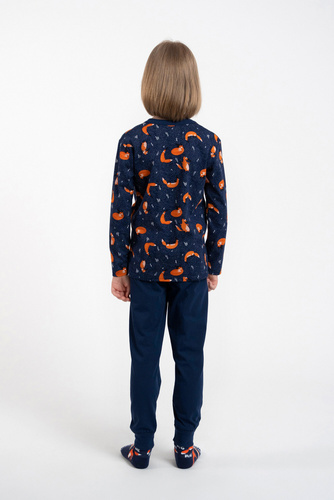 Vitalis Pijama de niño manga larga, pantalón largo Moda Italiana