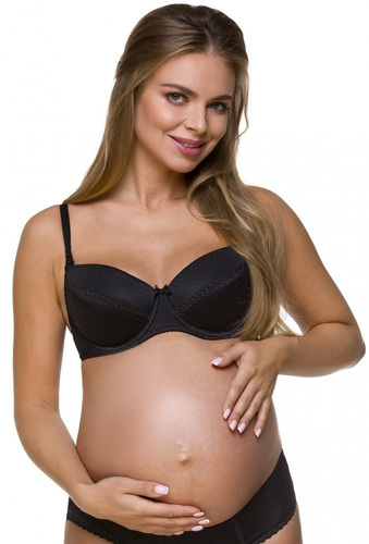 1732 Sujetador de lactancia LUPOLINE - negro
