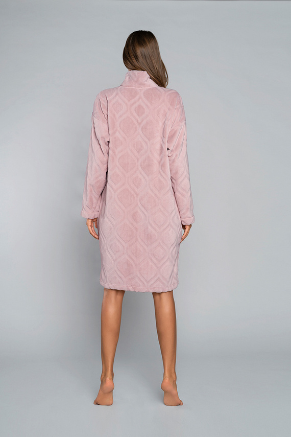 Arena Albornoz de mujer Italian Fashion - rosa empolvado