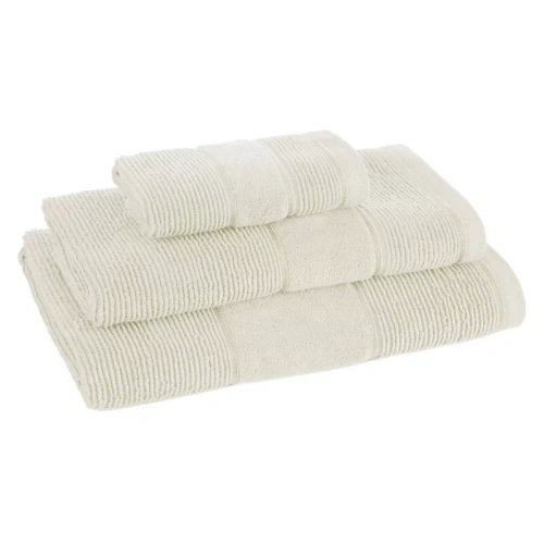 Juego de toallas Emma Eurofirany crema 3 piezas 30x50 50x90 70x140 500 g/m²