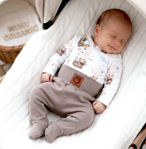 Body Nini Balloon Friends 100% algodón orgánico, fabricado en Polonia