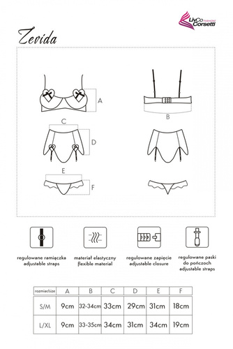 Zevida LC 90110 Conjunto mujer LivCo Corsetti Moda