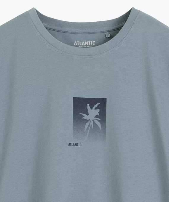 NMP-398 Pijama Hombre Verano 100% Algodón Peach