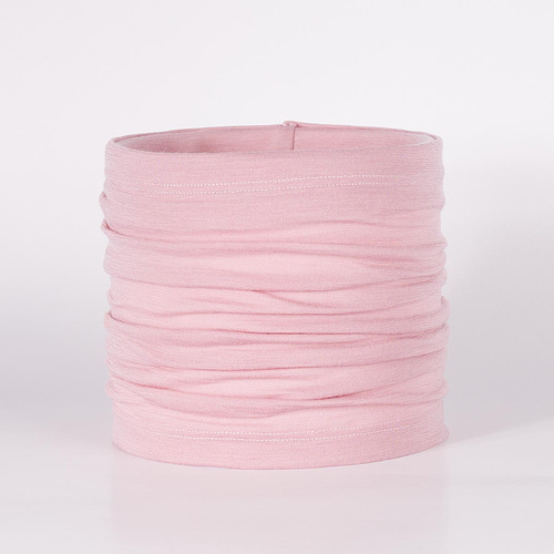 229105 Nicol Cuello infantil 100% Merino rosa polvo