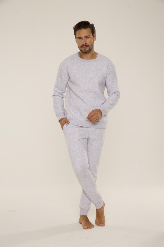 813 Indigo Chándal para hombre de De Lafense - light melange