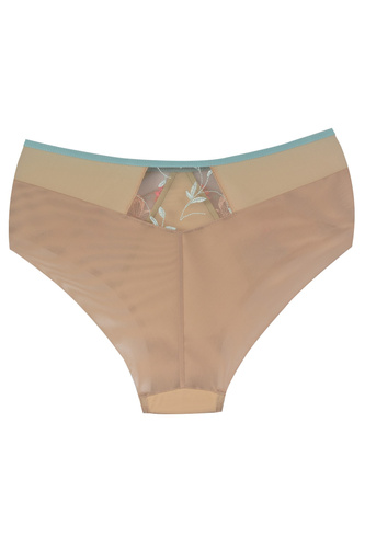 Mediolano Romantic 19248 braguita beige bordado floral cómoda elegante