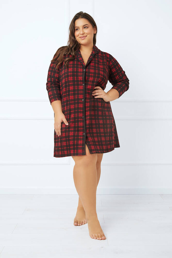 Nicola camisón desabrochado Moda Italiana - estampado