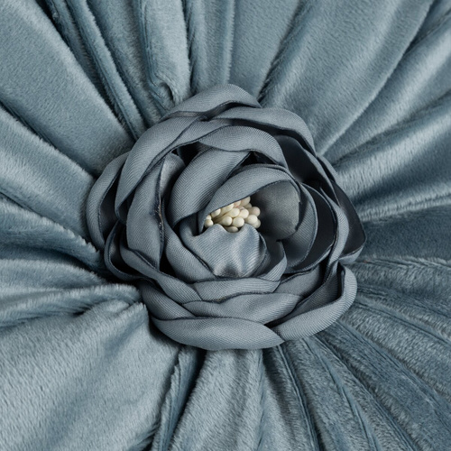 Cojín decorativo Flores Eurofirany flor Ø40 cm blue